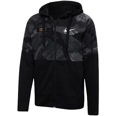 Nike Kapuzenjacke in Schwarz für 55,24€ (statt 65€)