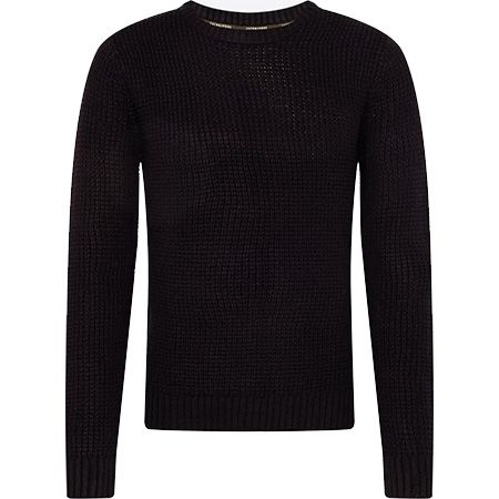 Jack & Jones Nick Strickpullover in Schwarz für 25€ (statt 35€)