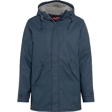 Derbe Trekholm Cozy Regenjacke in Navy für 104,30€ (statt 160€)