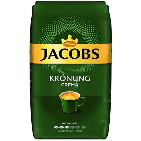 1 Kg Jacobs Krönung Crema, Bohnenkaffee ab 11,19€ (statt 14€)   Prime Sparabo