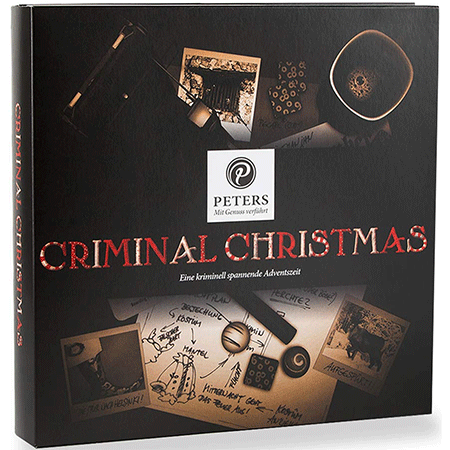 Peters Criminal Christmas Adventskalender mit Buch für 23,99€ (statt 31€)   Prime