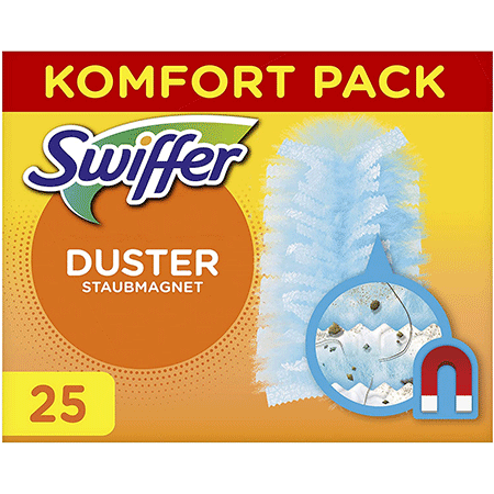 💨 25er Pack Swiffer Staubmagnet (25 Tücher) ab 13,49€ (statt 20€)