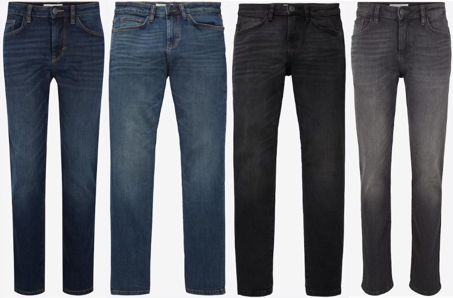 TOM TAILOR 5 Pocket Jeans Josh in verschiedenen Farben für 27,19€ (statt 32€)