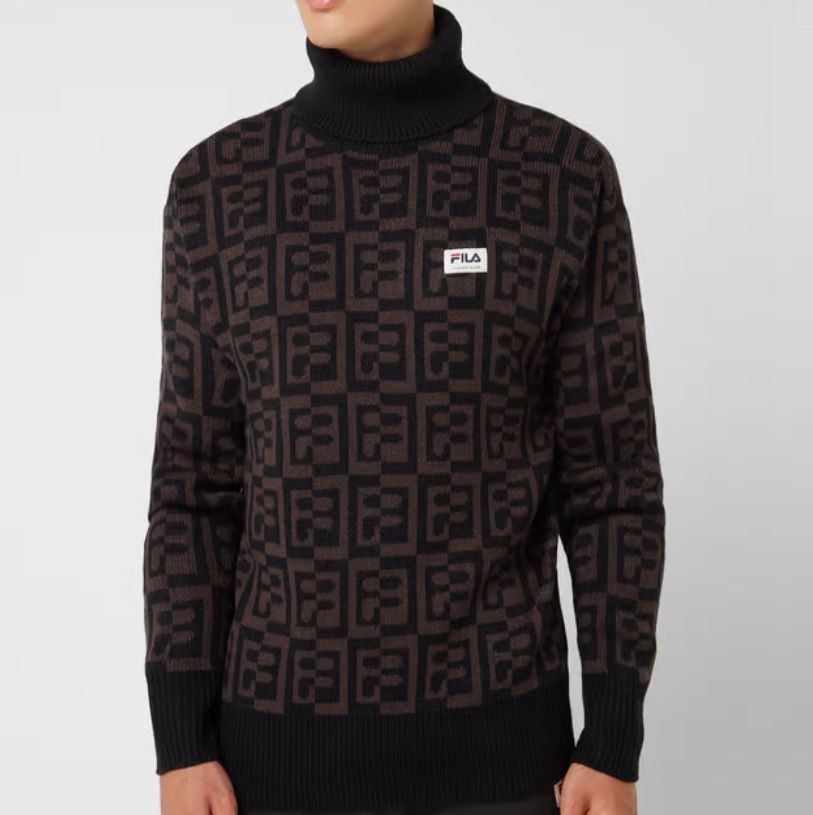 FILA Rollkragenpullover Tolentino in Schwarz für 59,49€ (statt 81€)