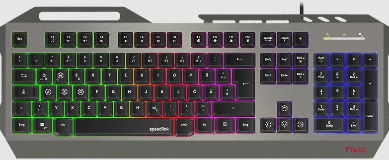 Speedlink Tyalo USB Gaming Tastatur & Maus Set für 19,99€ (statt 28€)