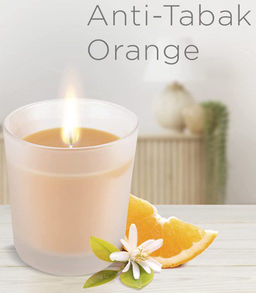 2x 105g Air Wick Wohlfühl Duftkerze Anti Tabak Orange ab 4,76€ (statt 6€)