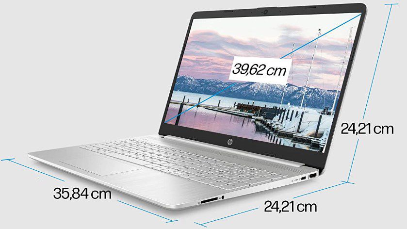 HP Laptop 15,6 Zoll mit 8GB RAM, 256GB SSD & Win 11 für 379€ (statt 429€)