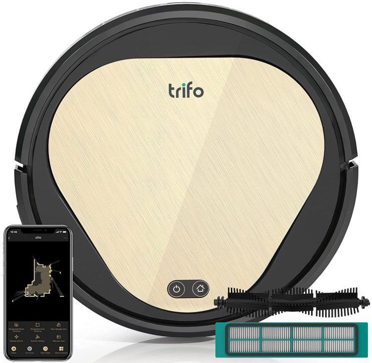 Trifo Ollie Saugroboter mit 3000pa & Selbstaufladung für 185,99€ (statt 280€)