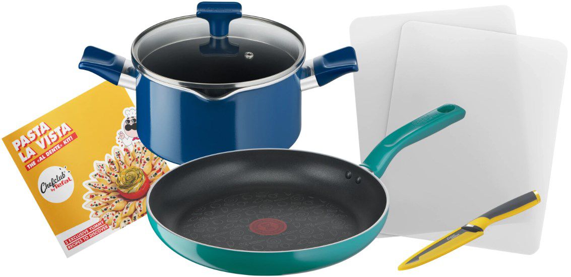 Tefal G804S404 Pasta La Vista Kochgeschirr Set für 49,99€ (statt 85€)