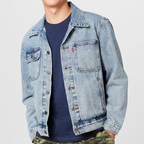 Levis Stock Trucker Jeansjacke in Blau für 59,90€ (statt 90€)