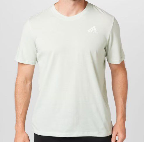 Adidas AEROREADY Designed 2 Shirt in Pastellgrün für 16,74€ (statt 28€)