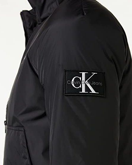 Calvin Klein Padded Harrington Jacke in Schwarz ab 53,59€ (statt 97€) S bis L