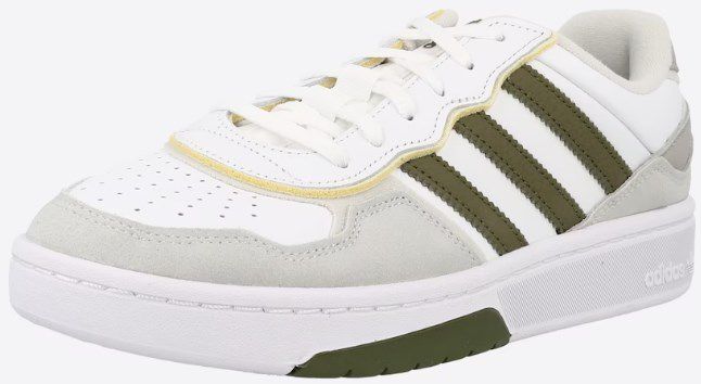 Adidas Courtic Sneaker in Weiß/Olive für 79,90€ (statt 101€)   Restgrößen