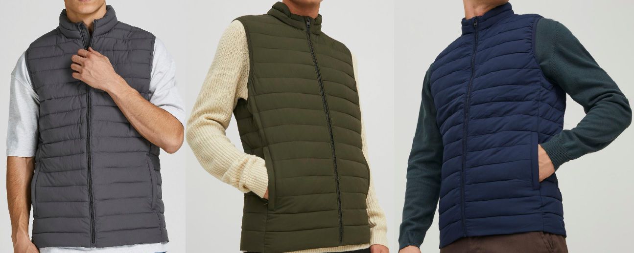 Jack & Jones RECYCLE BODYWARMER Steppweste   verschiedenen Farben für 32,79€ (statt 48€)