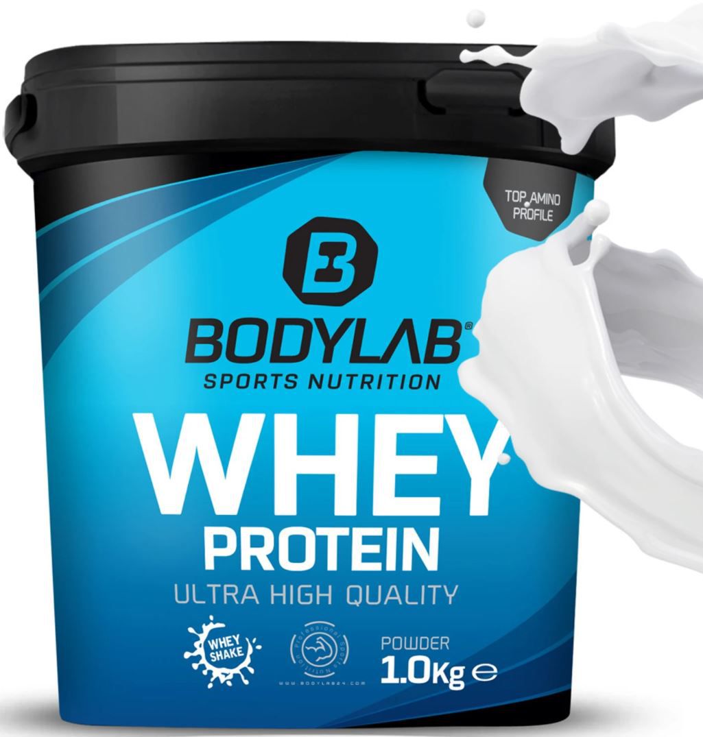 1kg Bodylab24 Whey Protein in 13 Geschmacksrichtungen für je 24,90€ (statt 40€)