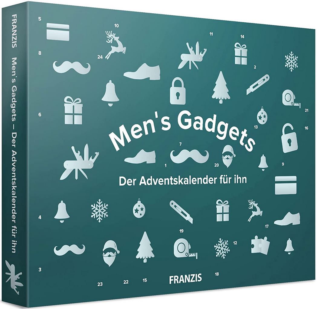 Franzis Men’s Gadgets Adventskalender 2022 für 23,36€ (statt 30€)