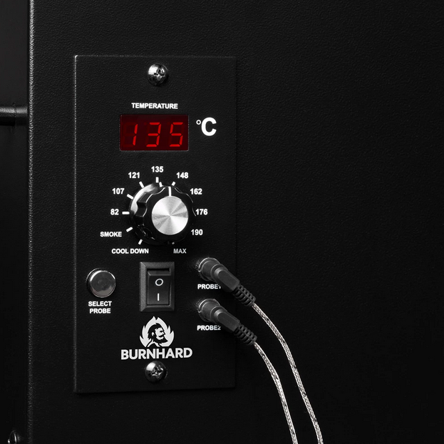 Burnhard Flint Pelletsmoker mit Temperatursteuerung für 711,75€ (statt 944€)