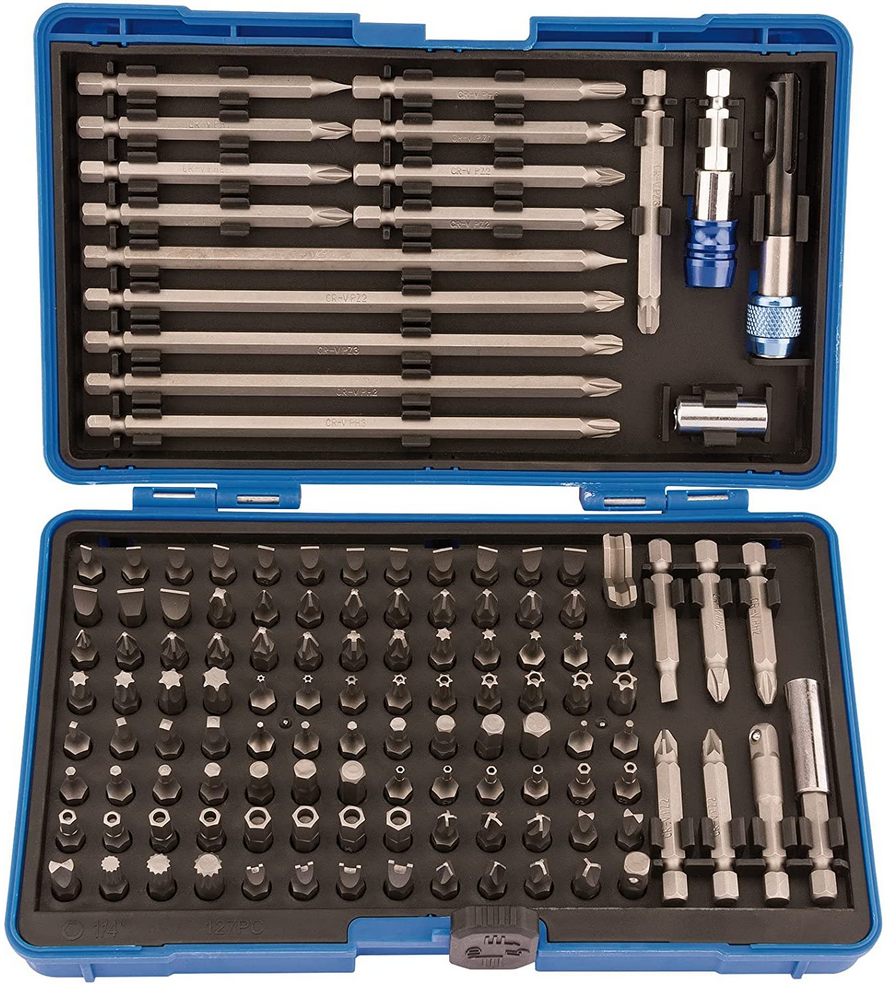 Draper 82398 Magnetisches Bithalter Set, 127 tlg. für 30€ (statt 40€)