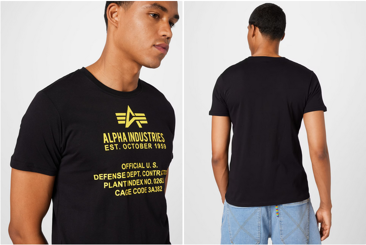 Alpha Industries Fundamental T Shirts in versch. Farben ab je 16,90€ (statt 26€)