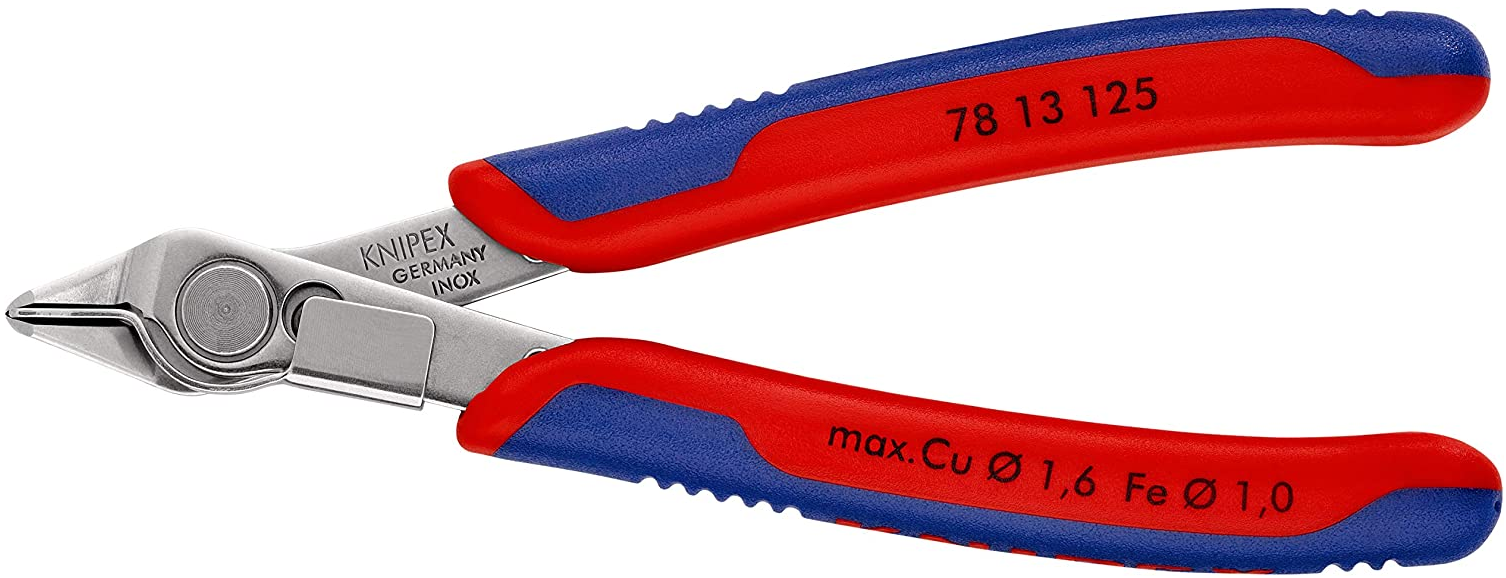 Knipex Electronic Super Knips Seitenschneider, 125 mm für 16,99€ (statt 21€)