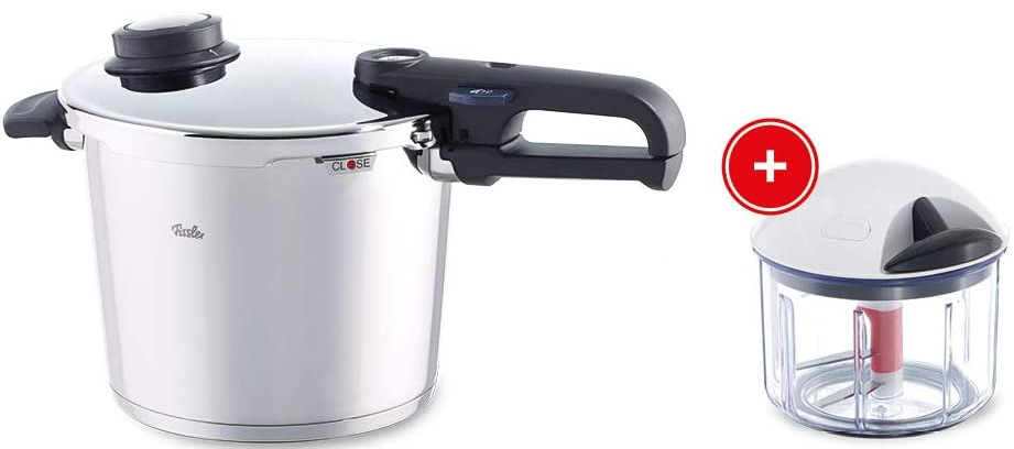 Fissler Vitavit Premium Edelstahl Schnellkochtopf + Finecut Multi Zerkleinerer für 169,99€ (statt 199€)