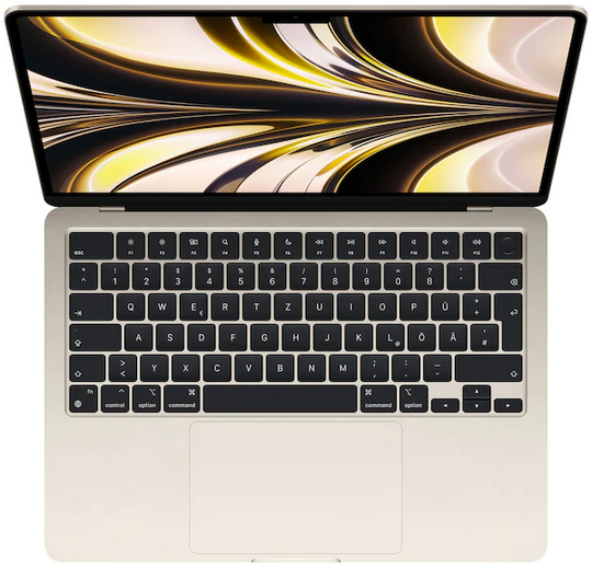 Apple MacBook Air 13,6, 2022 CTO M2 256GB Notebook für 1.625,99€ (statt 1.761€)