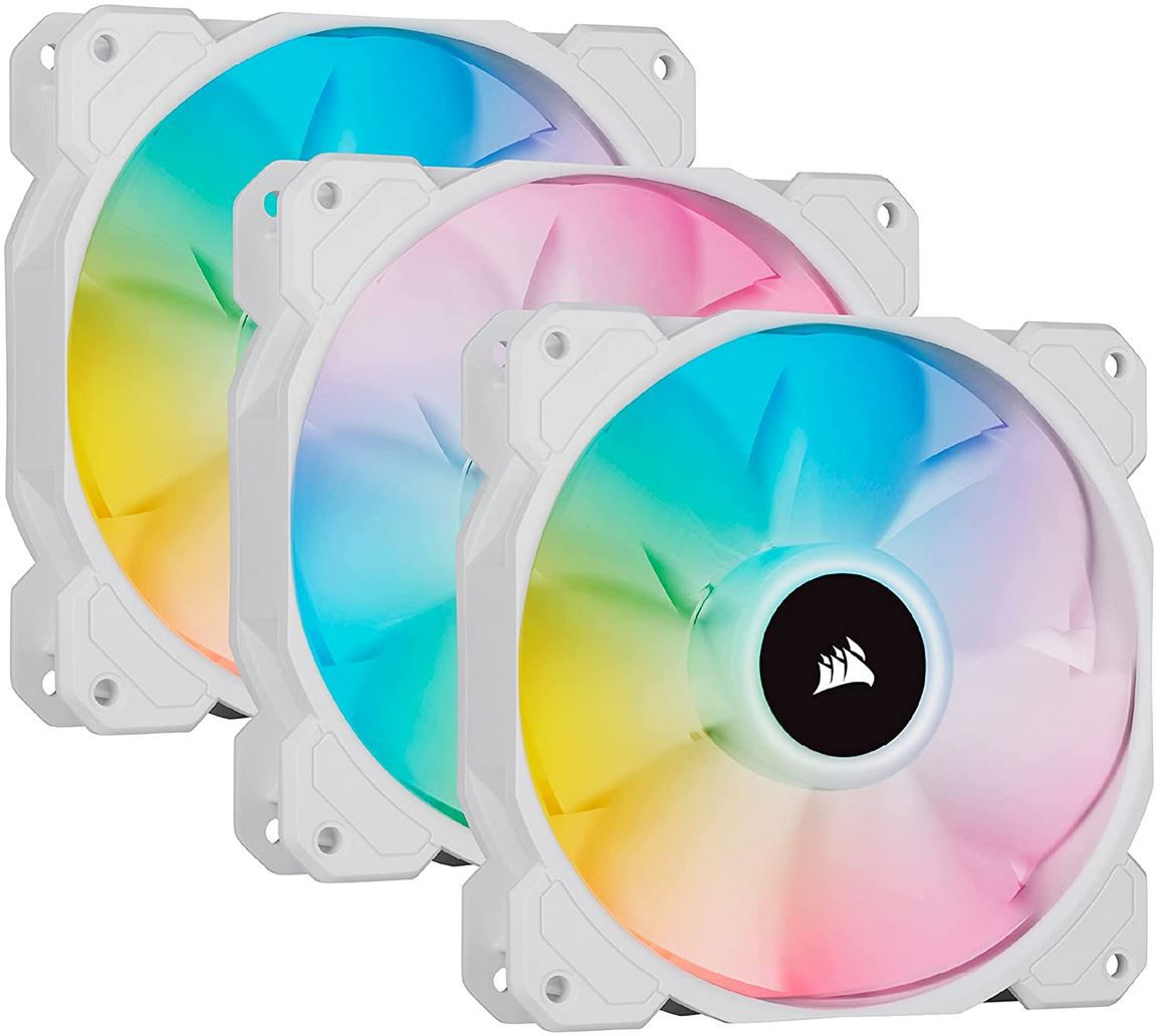 3er Pack Corsair iCUE SP120 RGB ELITE Performance PWM Lüfter für 38,33€ (statt 59€)