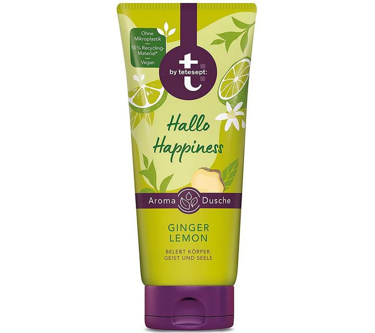 t: by tetesept Aromadusche Hallo Happiness, 200 ml ab 2,25€ (statt 3€)   Prime Sparabo