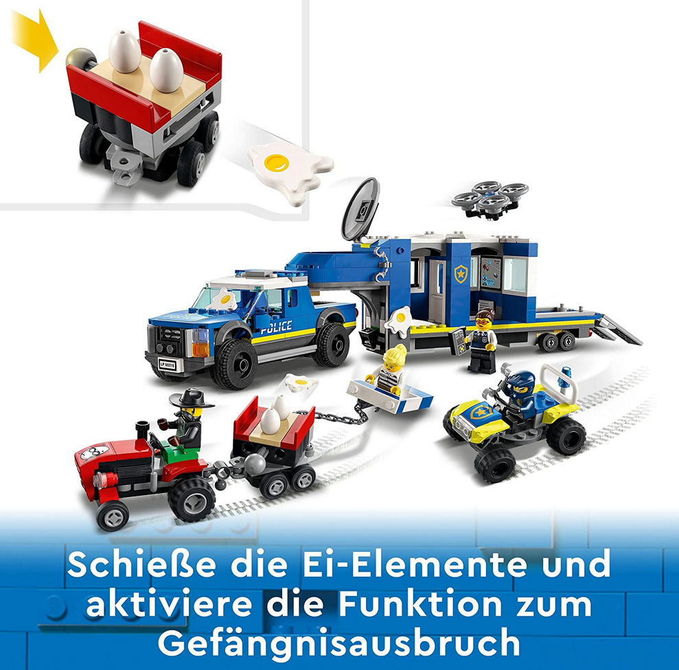LEGO 60315 City Mobile Polizei Einsatzzentrale für 26,43€ (statt 33€)