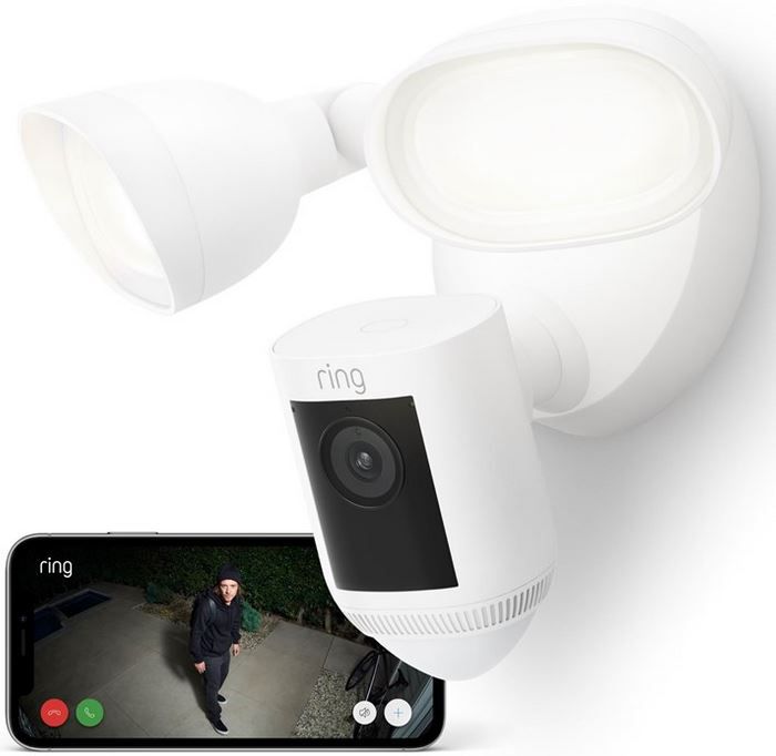 Ring Floodlight Cam Wired Pro mit Nachtsicht für 200,34€ (statt 231€)