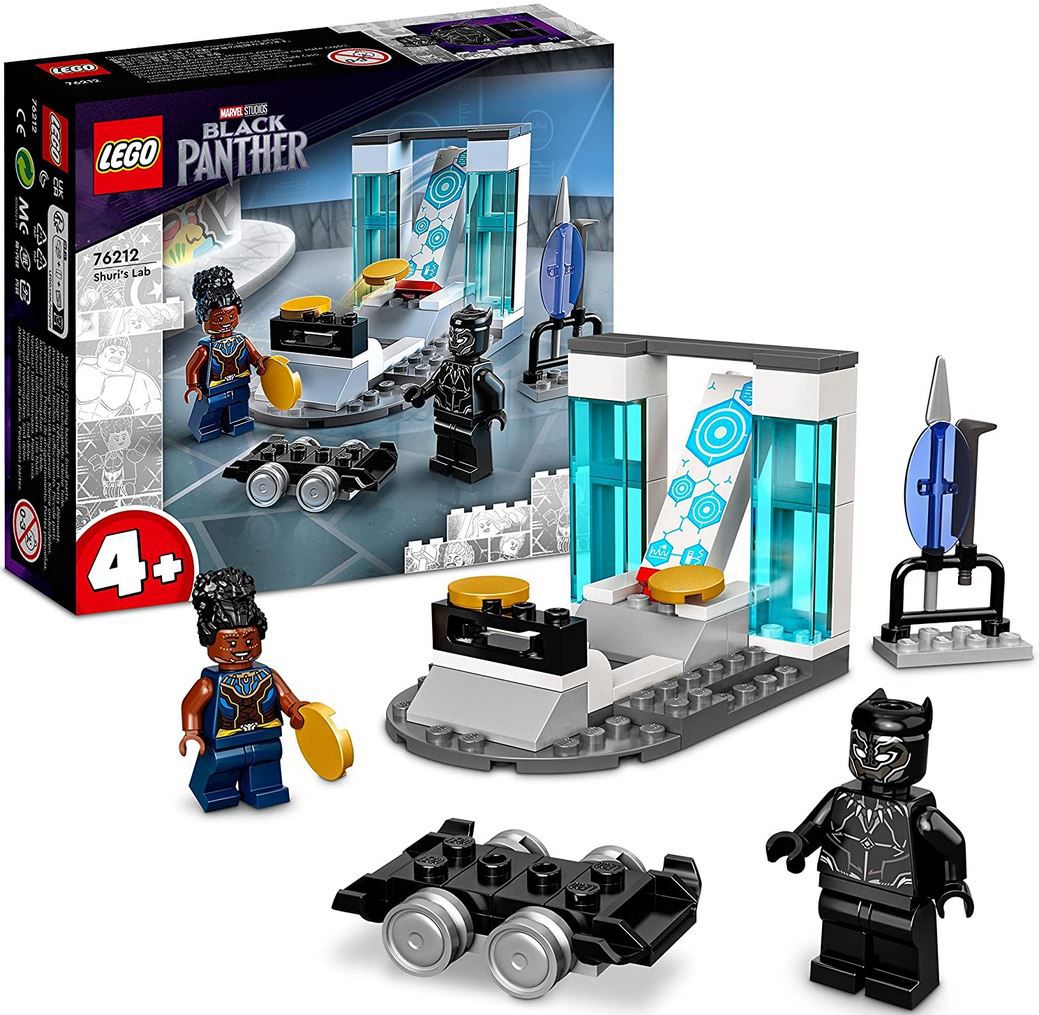 LEGO 76212 Marvel Black Panther   Shuris Labor für 6,99€ (statt 10€)   Otto Up