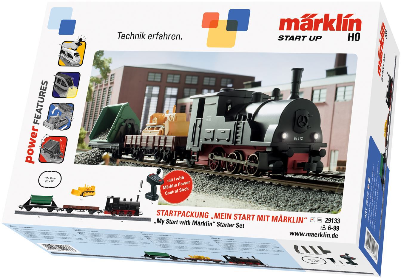 Märklin Start up   Mein Start mit Märklin mit Tenderlokomotive für 86,17€ (statt 104€)