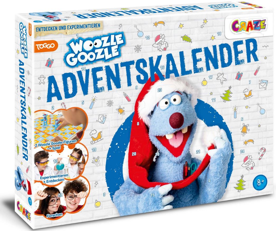 Craze Woozle Goozle Adventskalender für 14,99€ (statt 25€)