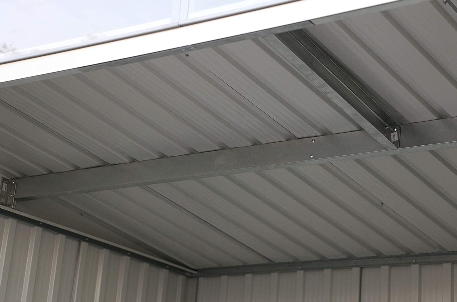 Duramax Pent Roof Skylight 8 x 6 Metallgerätehaus für 399€ (statt 479€)