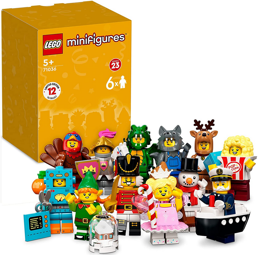 LEGO 71036 Minifiguren Serie 23 (2022) mit 6 Figuren für 17,95€ (statt 21€)   Prime