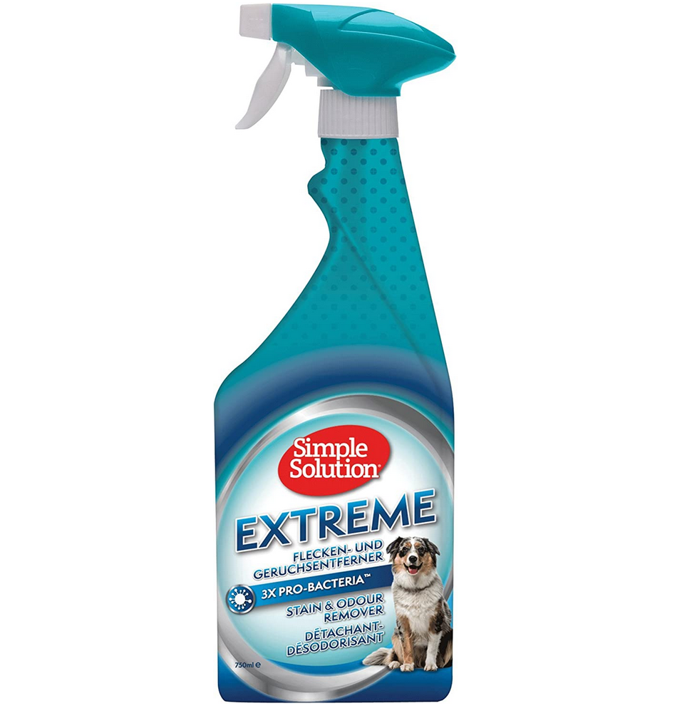 Simple Solution Extreme Hunde Flecken und Geruchsentferner, 750 ml ab 4,49€ (statt 8€)   Prime Sparabo