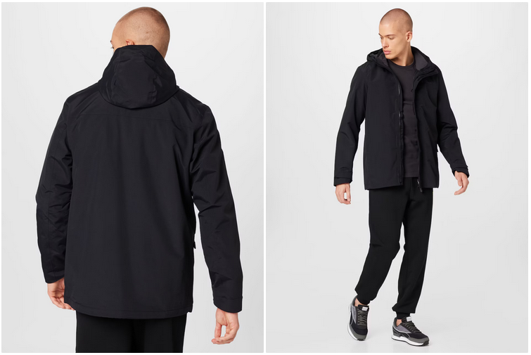 Jack Wolfskin Funktionsjacke in Schwarz für 186€ (statt 203€)