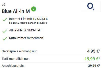 Google Pixel 6a mit 128GB für 4,95€ + o2 Allnet Flat mit 12GB LTE für 19,99€ mtl.