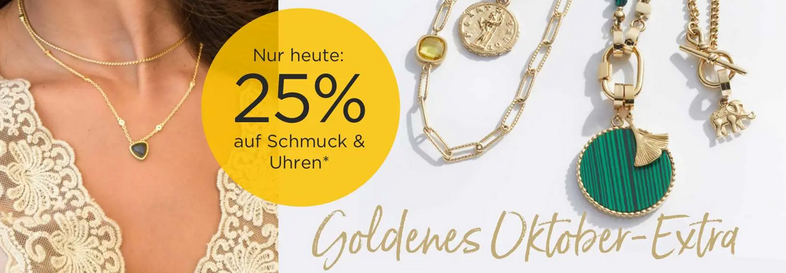 Baur: 25% Rabatt auf Schmuck & Uhren   z.B. Festina Taucheruhr für 87€ (statt 101€)   auch Sale!