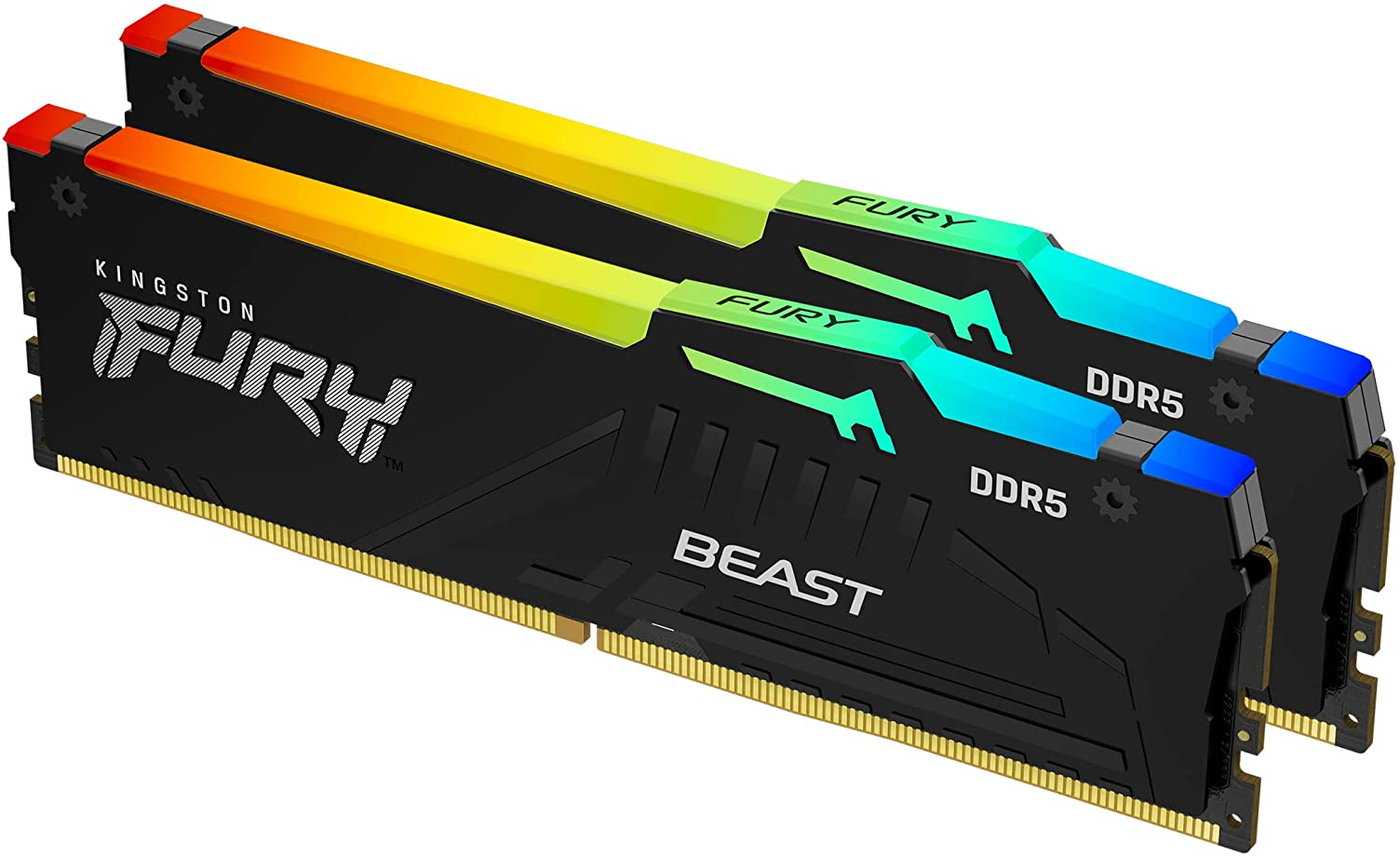 Kingston Fury Beast DDR5 RGB RAM Kit 32GB (2x16GB) für 111,89€ (statt 129€)