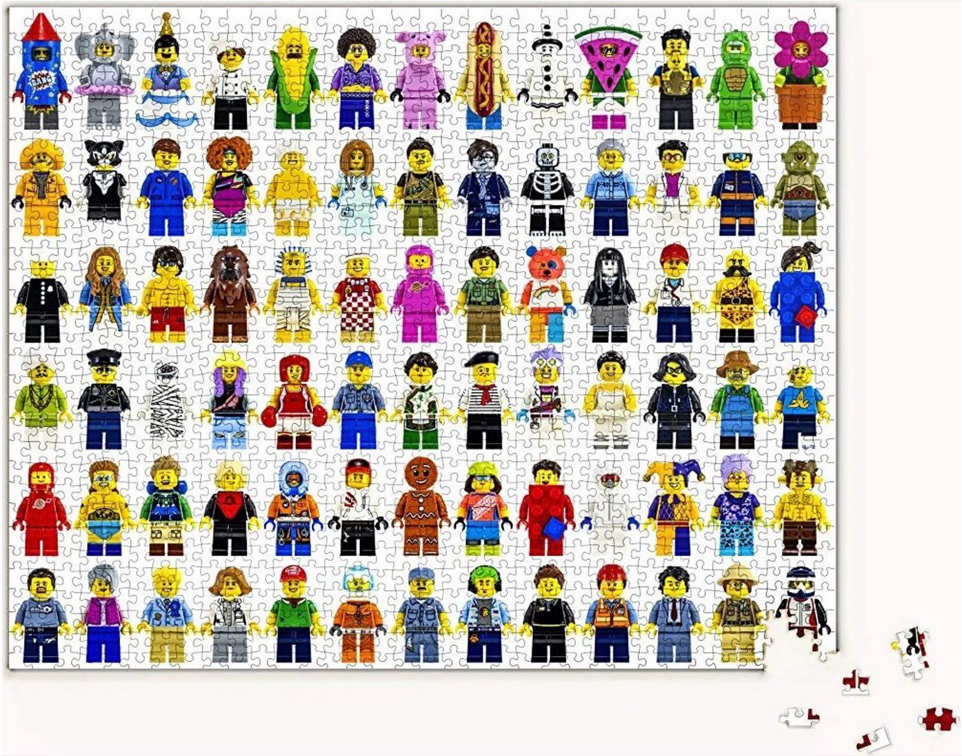 LEGO Minifigure 1.000 Teile Puzzle für 17,63€ (statt 21€)