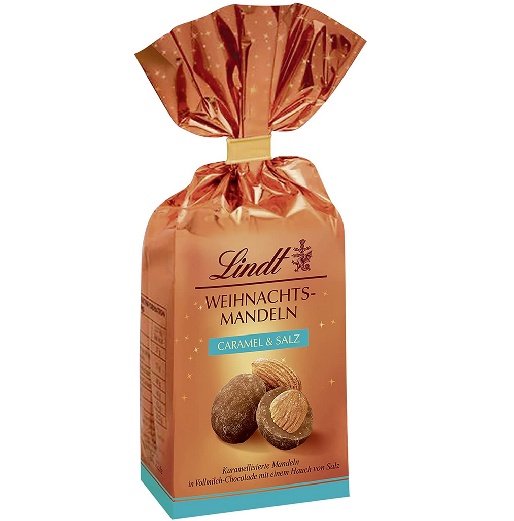 Lindt Weihnachts Mandeln Caramel & Salz, 100g für 2,89€ (statt 3,49€)   Prime