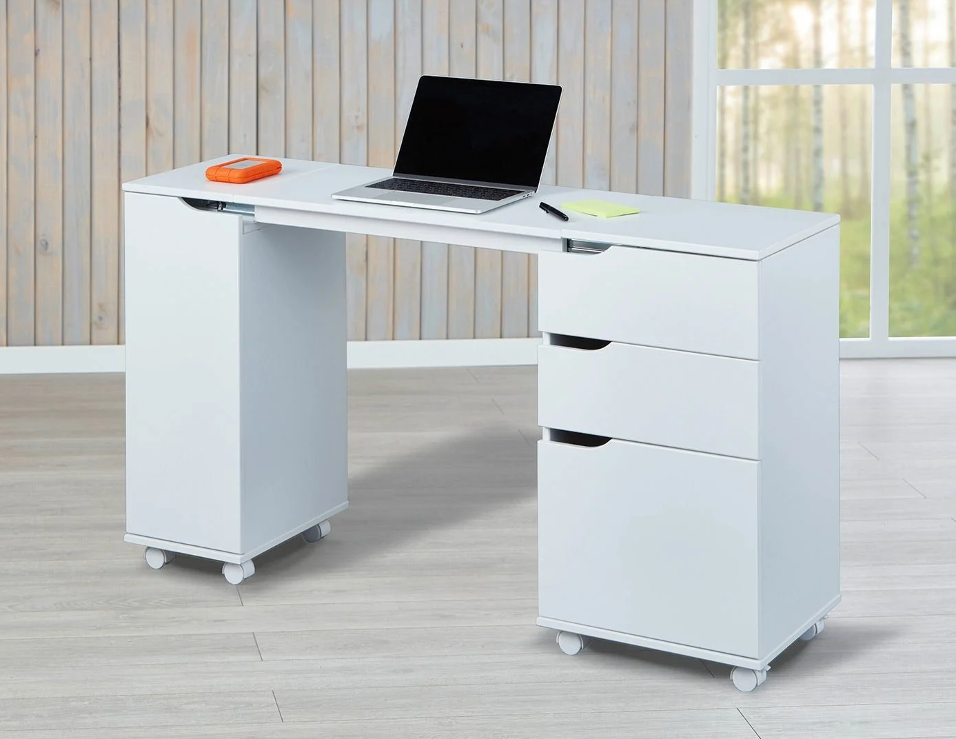 Inter Link Home Office Schreibtisch, auszugfähig für 84,94€ (statt 110€)