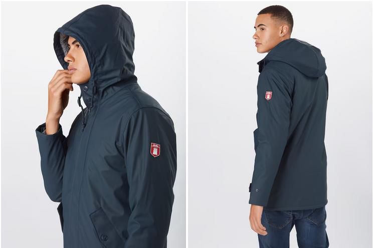 Derbe Trekholm Cozy Regenjacke in Navy für 104,30€ (statt 160€)