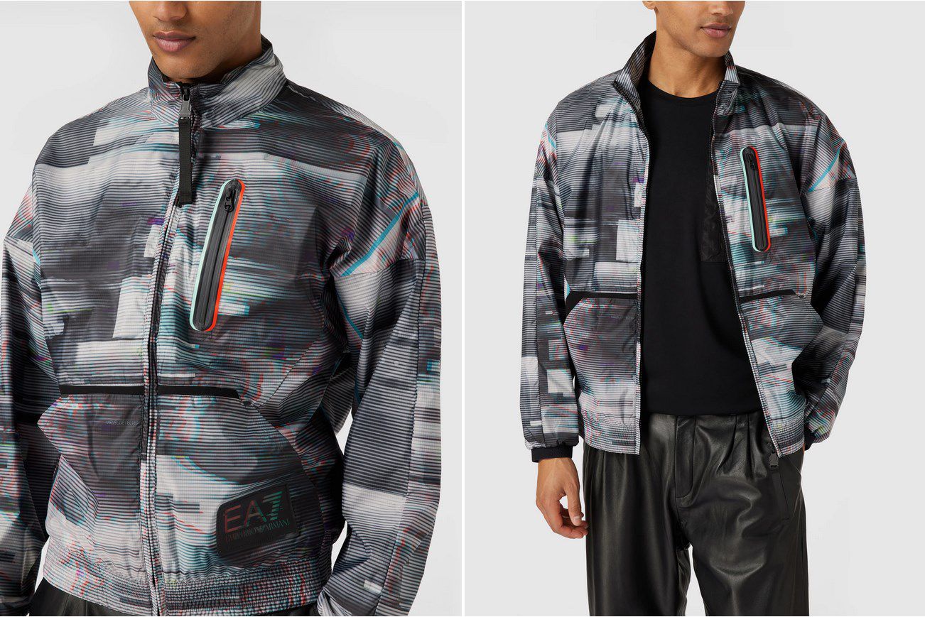 EA7 Emporio Armani Jacke mit Allover Print für 129,99€ (statt 170€)