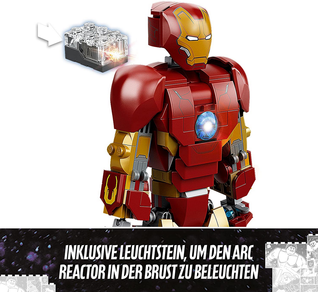LEGO 76206 Marvel: Iron Man Figur + Gratis Zugabe für 26,99€ (statt 35€)