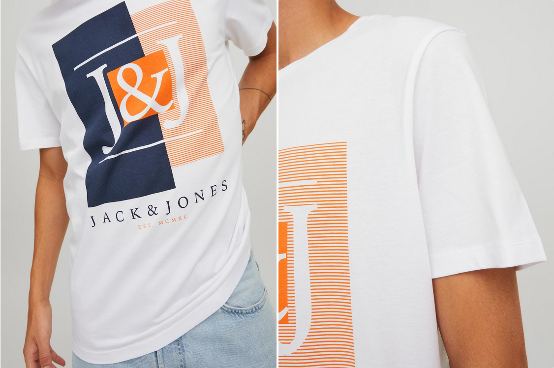 Jack & Jones Astha T Shirt in Weiß für 10,90€ (statt 20€)