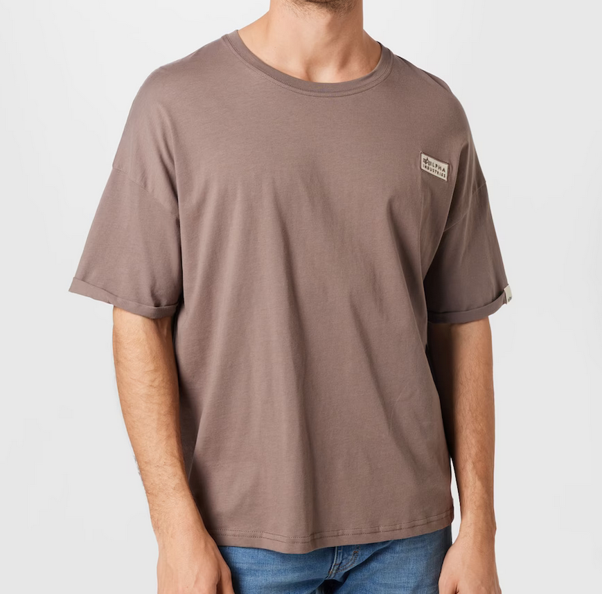 Alpha Industries Organics OS Roll Up T Shirt für 13,90€ (statt 18€)