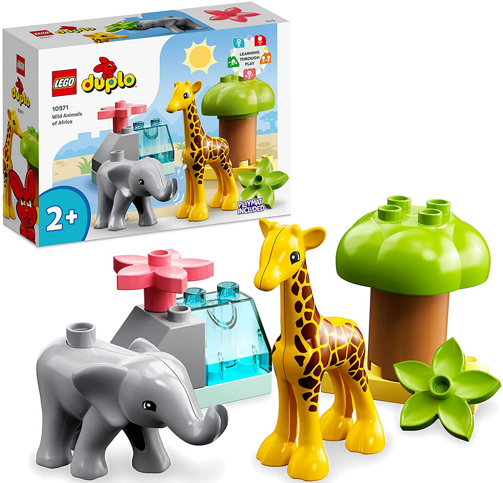 LEGO Duplo 10971 Wilde Tiere Afrikas für 6,49€ (statt 9€)   Prime