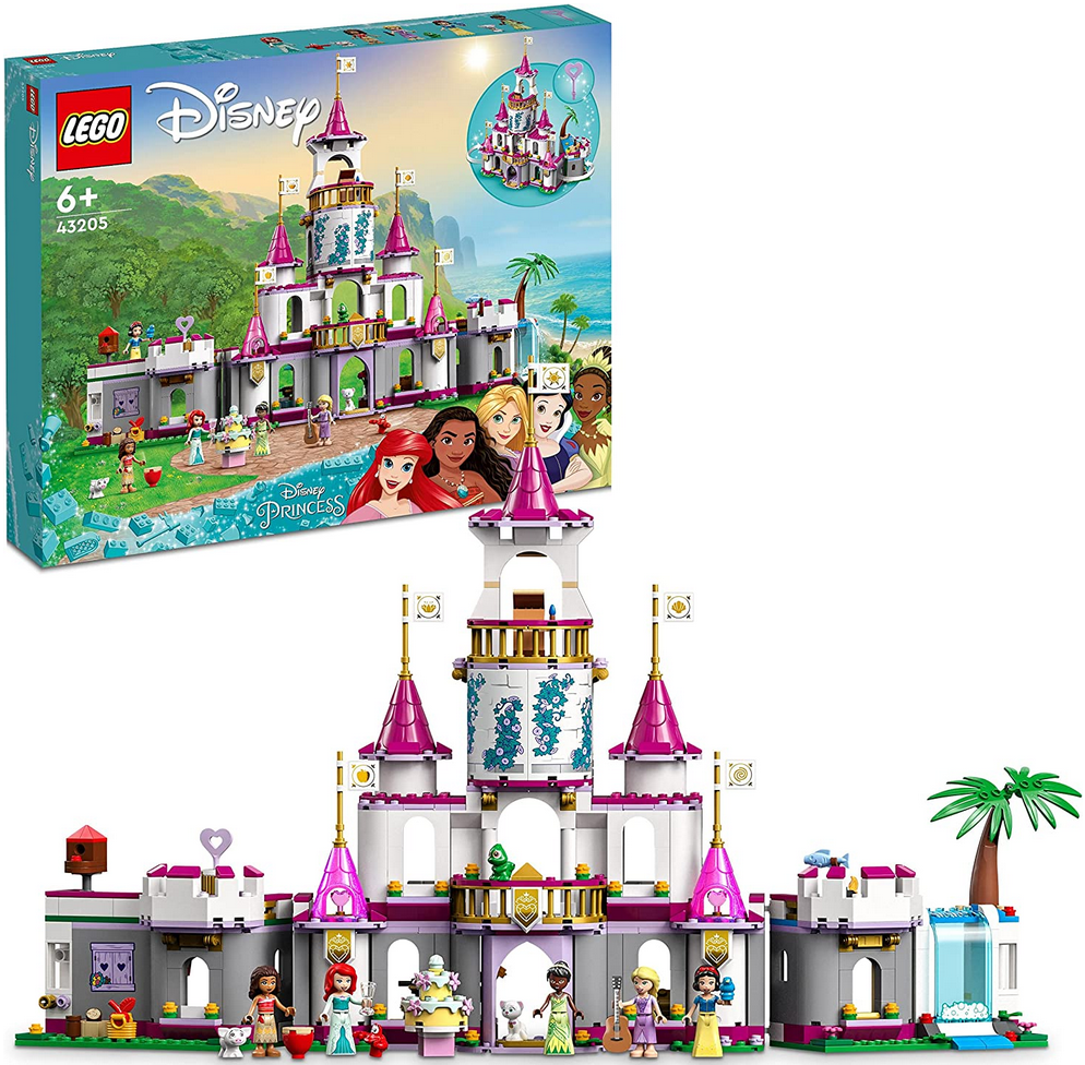 LEGO 43205 Disney Princess Ultimatives Abenteuerschloss für 58,89€ (statt 71€)